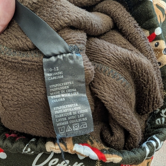 🖤 Two Pairs Of Just Cozy Kids Fleece Leggings - Picture 2 of 3